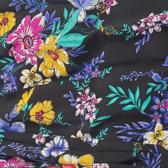 Time and Tru floral button-down dress sz XXL 20 - Picture 13 of 13